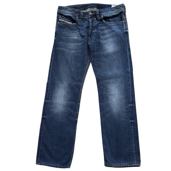 Diesel Jeans Men's 32x28 Safado Button Fly Selvedge Denim Slim Straight Faded* - Picture 1 of 7